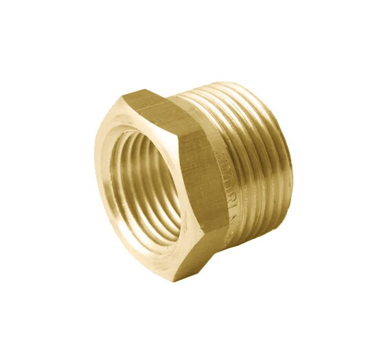Puretec BFB042 Brass Reducing Bush 1/4M x 1/8F