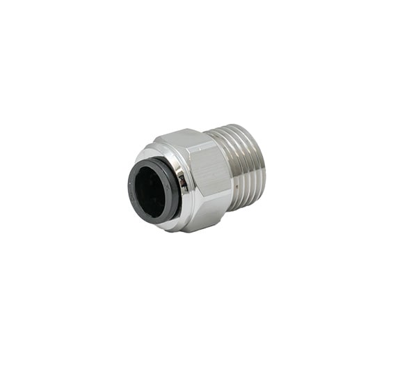 Puretec BSA1207M Brass Straight Adaptor
