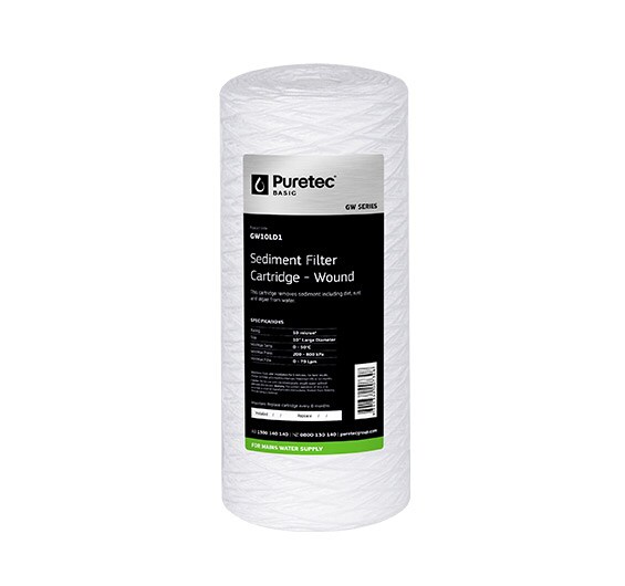 Puretec GW01LD1 String Wound Sediment Cartridge