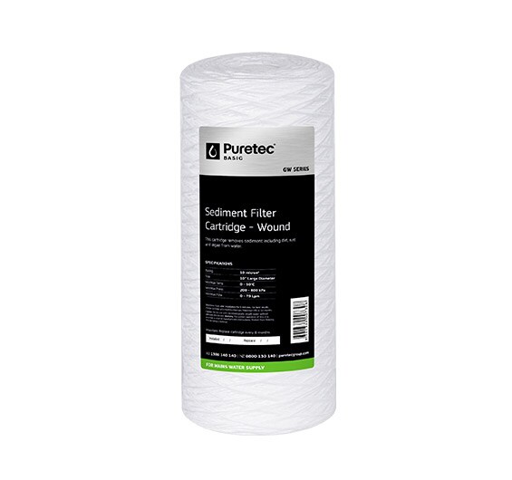 Puretec GW20LD1 String Wound Sediment Cartridge