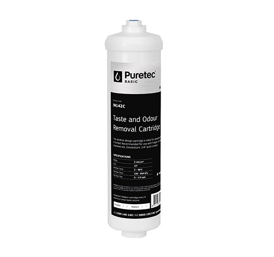 Puretec IN142C Inline Fridge Filter Cartridge