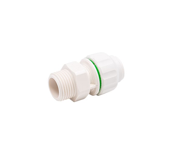 Puretec KLSA1207M Kwik Lock - Straight Adaptor, 12mm tube x 1/2"BSP