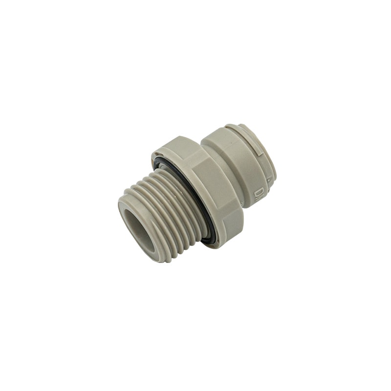Puretec KSA67 Straight Adaptor, 3/8 T x 1/2 M
