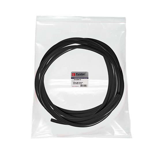 Puretec KTU12MBK-10 Tubing, High Pressure, 12 mm Black (10 m)