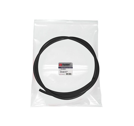 Puretec KTU12MBK-2 Tubing, High Pressure, 12 mm Black (2 m)