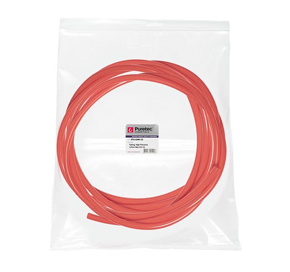 Puretec KTU12MR-10 Tubing, High Pressure, 12 mm Red (10 m)