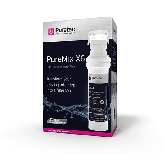Puremix X6 High Flow Mixer Tap Filter System