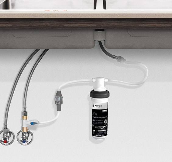 Puretec Z1-MW-K Quick-twist Undersink Water Filter System Kit (Previous code: Z1-K)