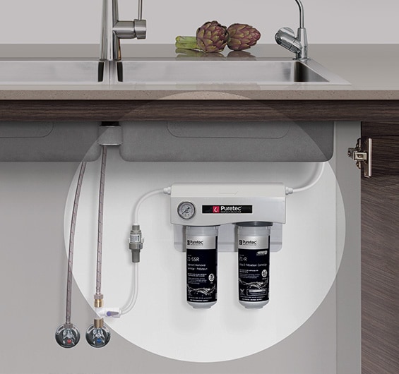 Puretec Z1-RW-K Quick Twist Undersink Rainwater Filter Kit